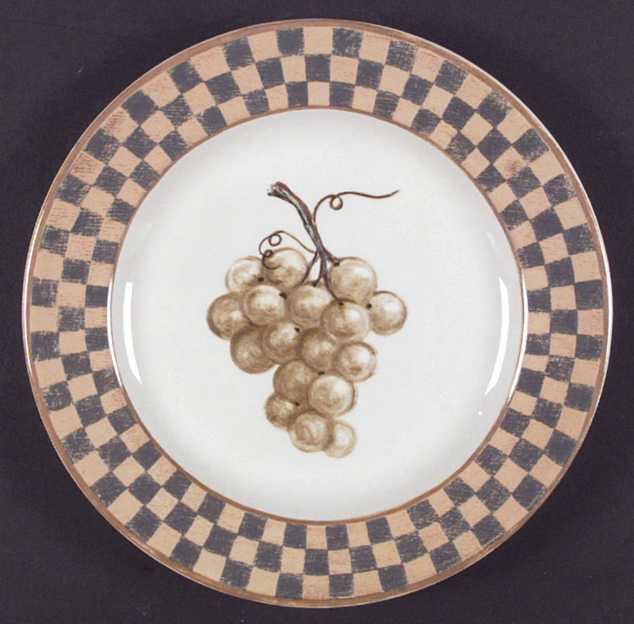 Block Country Orchard Salad Dessert Plate 5438991