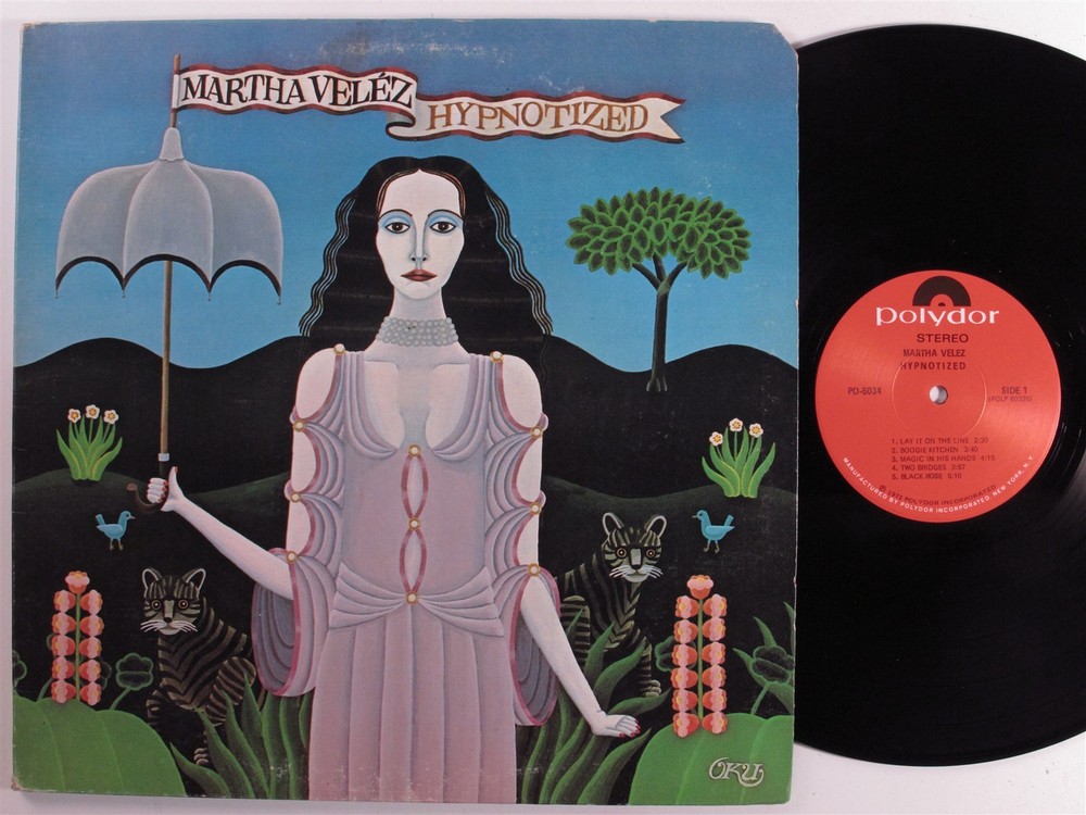MARTHA VELEZ Hypnotized POLYDOR LP VG+ gatefold d