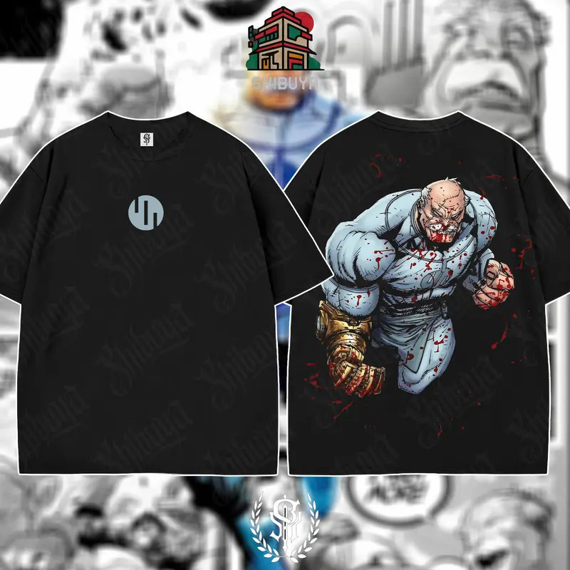 Omni-Man Viltrumite Rage Graphic Tee - Bloody Invincible Comic T-Shirt