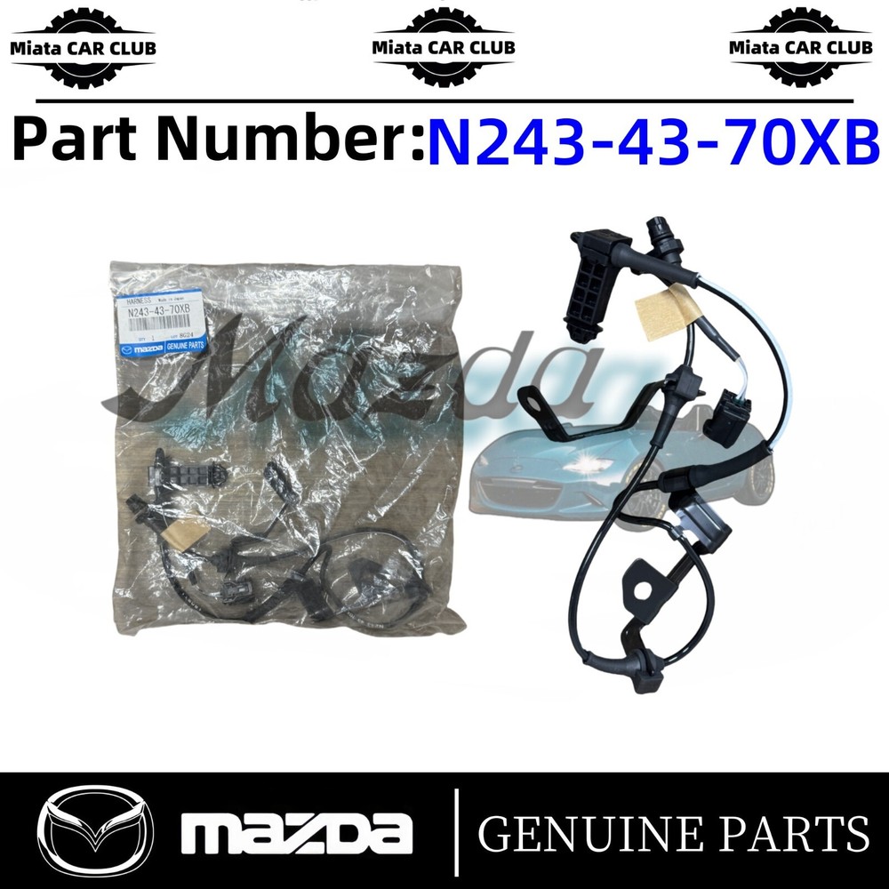 2016-2023 Mazda MX-5 Miata Genuine Front Right ABS Speed Sensor N243-43-70XB