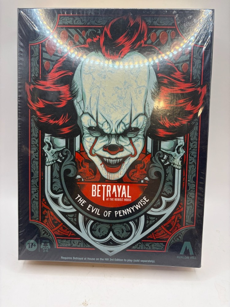 Betrayal at the Neibolt House: The Evil of Pennywise Board Game Expansion NEW