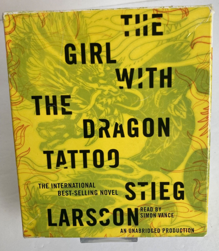 The Girl with the Dragon Tattoo Audiobook CD Unabridged 13 Discs Stieg Larsson