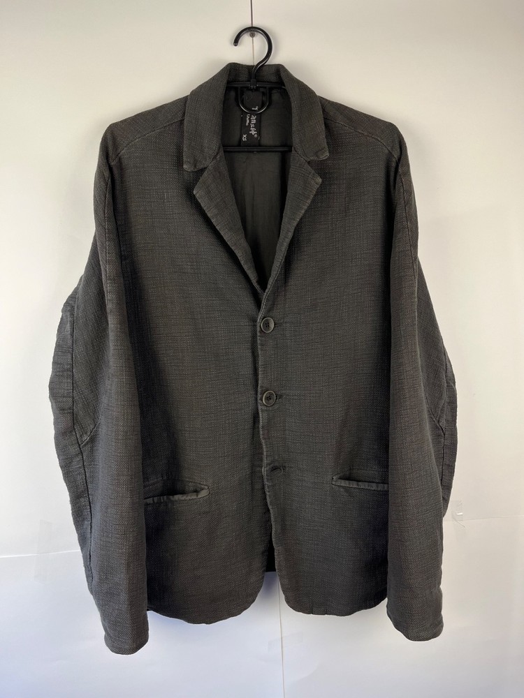Transit Uomo Avant Garde Men's Grey Cotton Blazer Jacket Made in Italy Sz XS