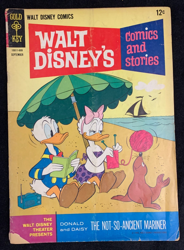 Walt Disney's Comics and Stories - Vintage - 1966 Gold Key Comics