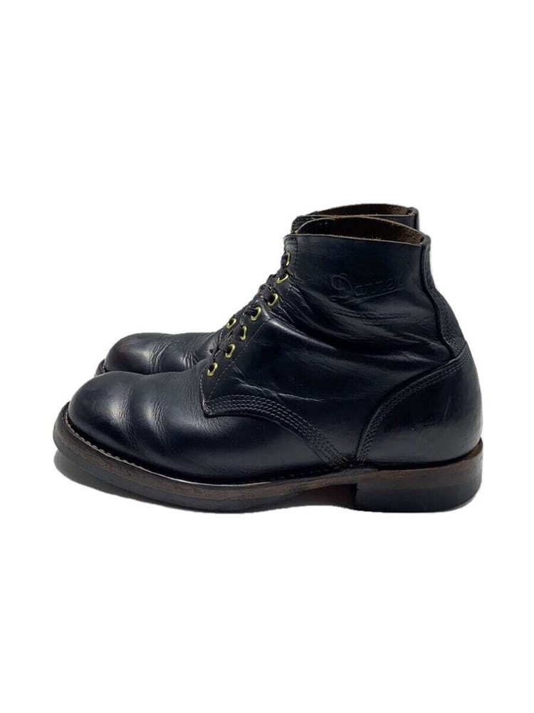 Danner Mens Black Leather Lace-up Boots Size US8 D1803