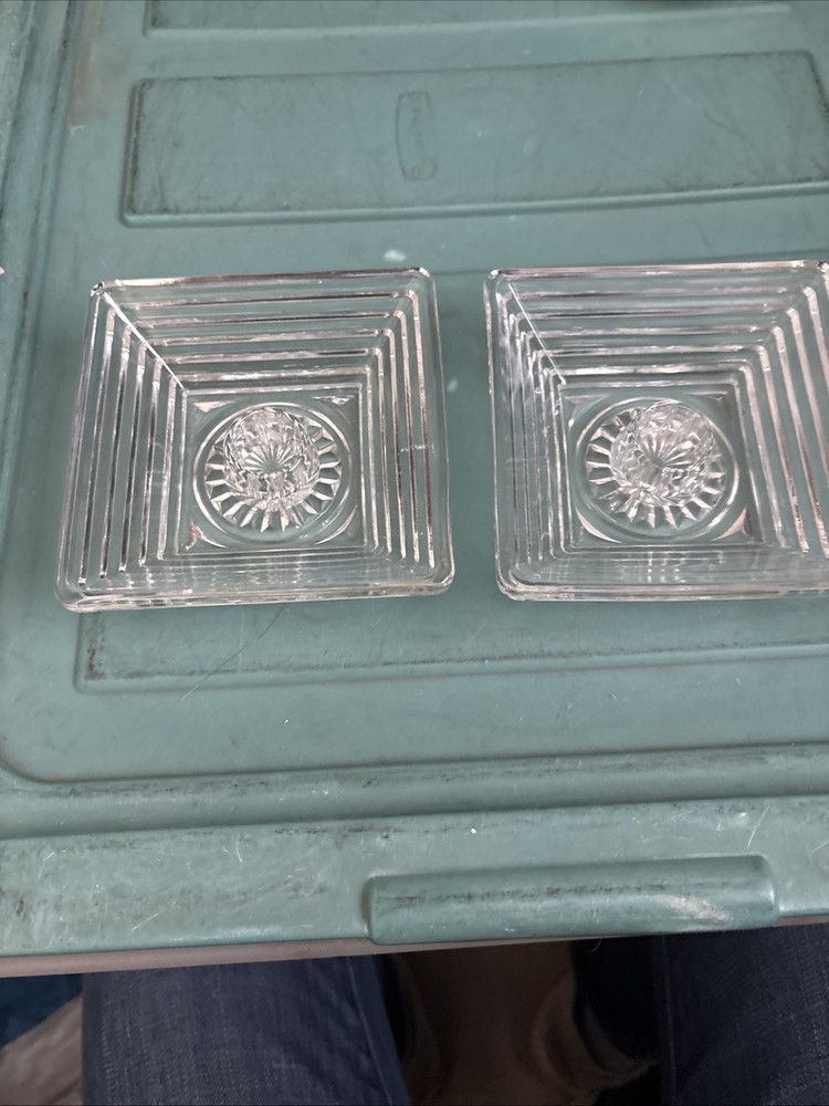 Glass Candlestick Holders