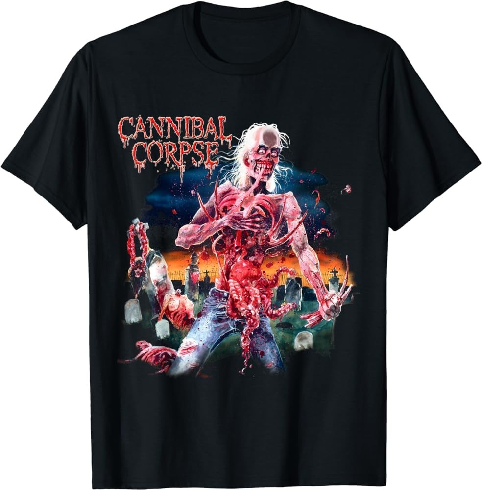 New Cannibal Corpse Eaten Back S-4XL T-Shirt Gift fans