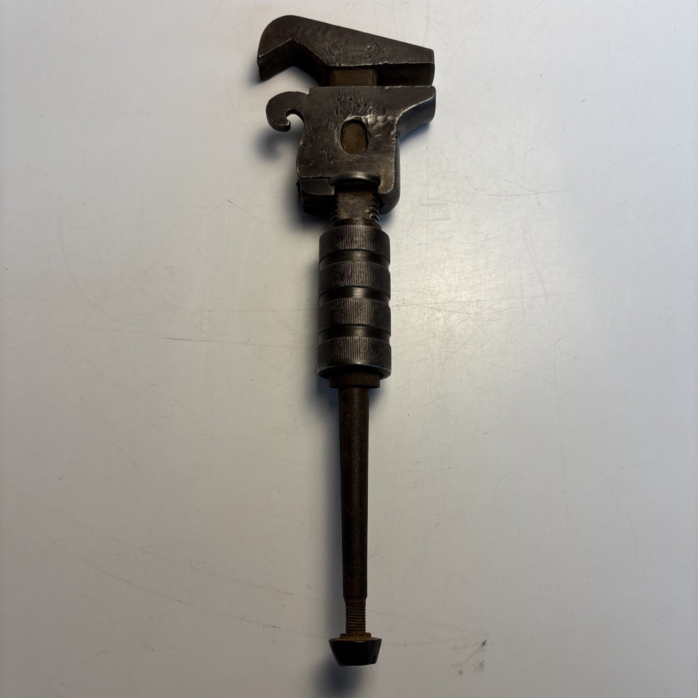 Antique Bonney Vise & Tool Works “Masterpiece” Wrench Nail Puller Phila PA