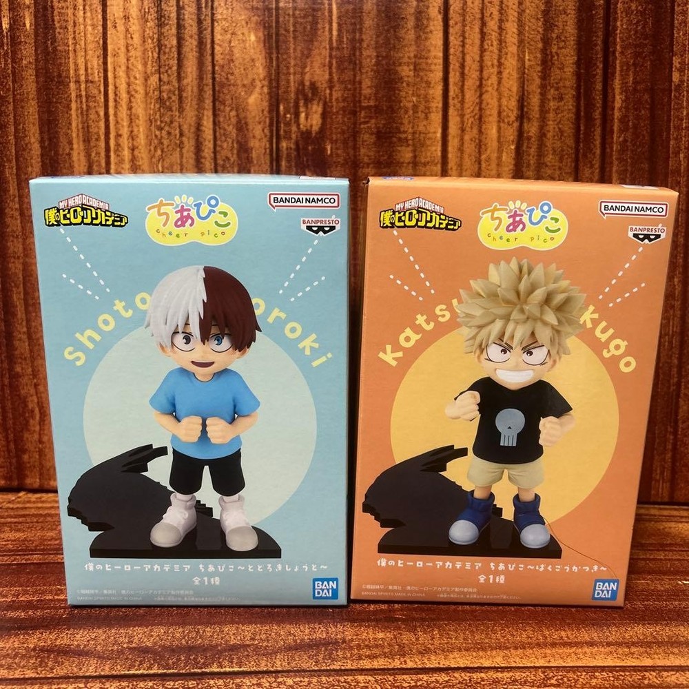 My Hero Academia Chiapiko Childhood Figures Bakugou & Todoroki Unopened