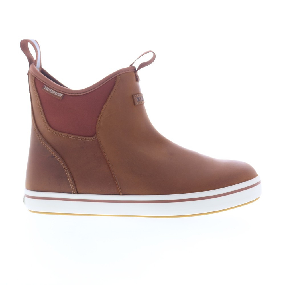 Xtratuf Leather Ankle Deck Boot XAL700 Mens Brown Synthetic Size 8