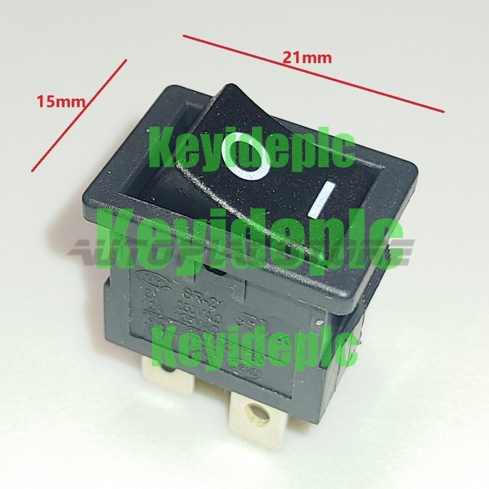 CMM SR-21 Power Rocker Switch 4 Pins 2 positions 6A 250VAC 12A 125VAC #ke