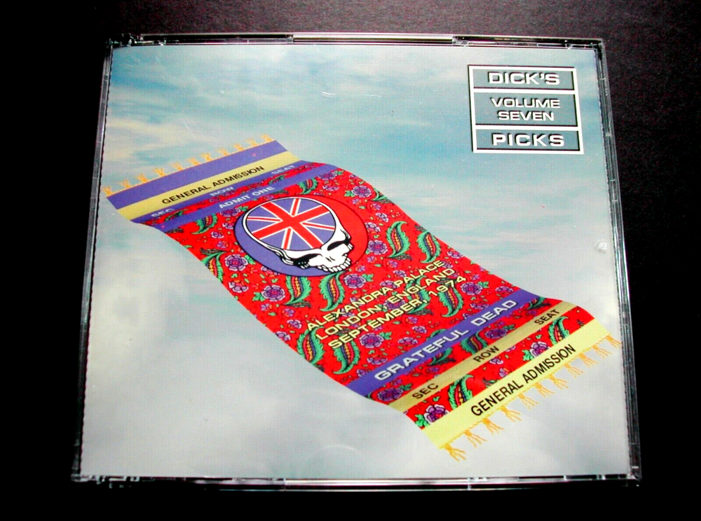 Grateful Dead Dicks Picks Vol 7 3CD London England 1974 Concert