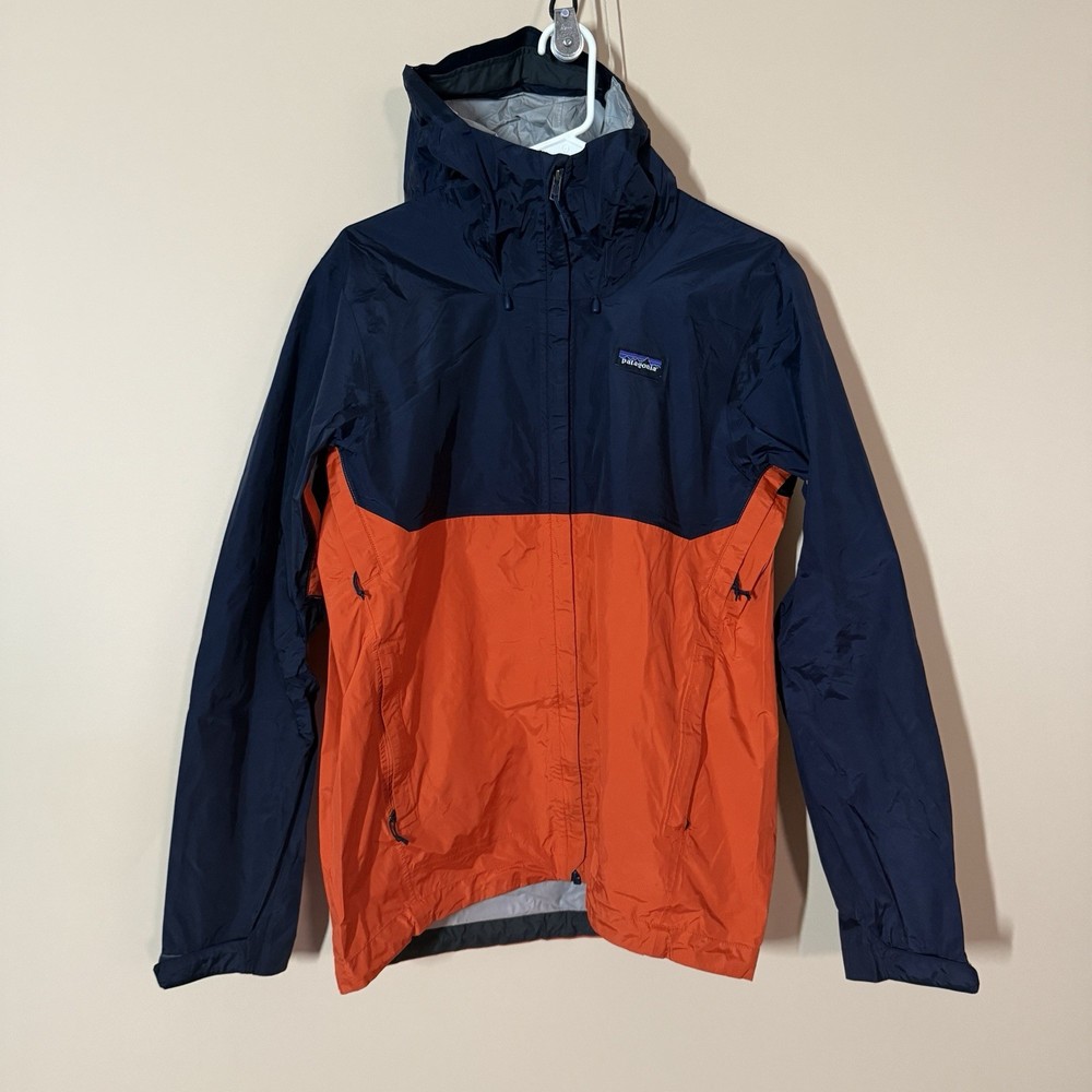 Patagonia Torrentshell H2No Waterproof Shell Hoodie Blue Red Men’s Medium M