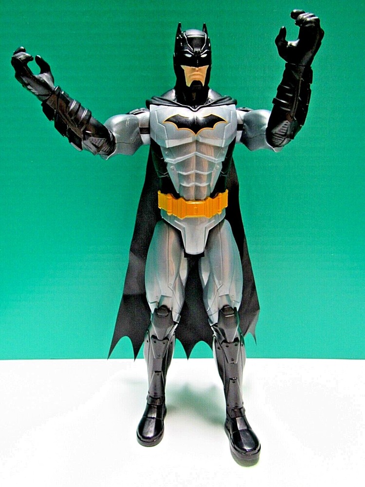 BATMAN ~ DC COMICS 12 INCH FULLY ARTICULATED ACTION FIGURE WITH CAPE ~ POSEABLE