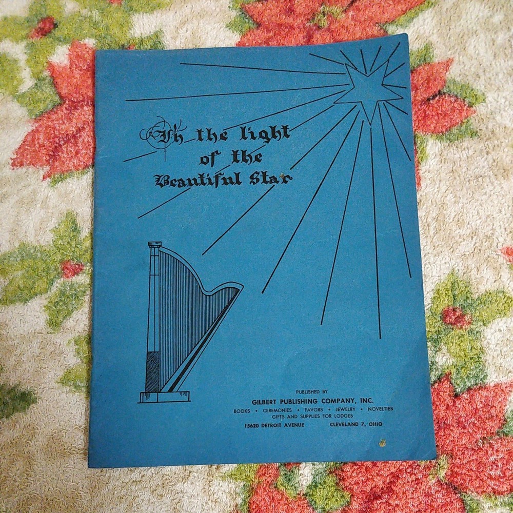 By The Light of the Beautiful Star, Songbook, EasternStar, Gilbert Pub