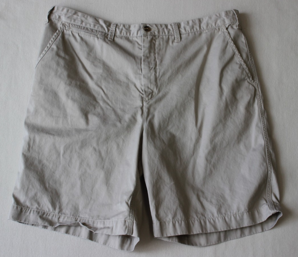 Polo Ralph Lauren Men's 10-Inch Relaxed Fit Chino Shorts Size 40 Beige Cotton