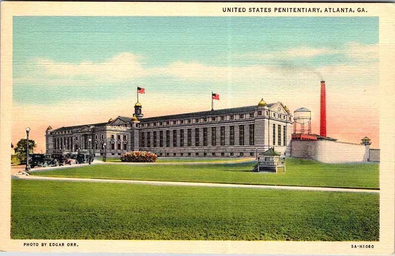 Postcard BUILDING SCENE Atlanta Georgia GA m/09 AN0280