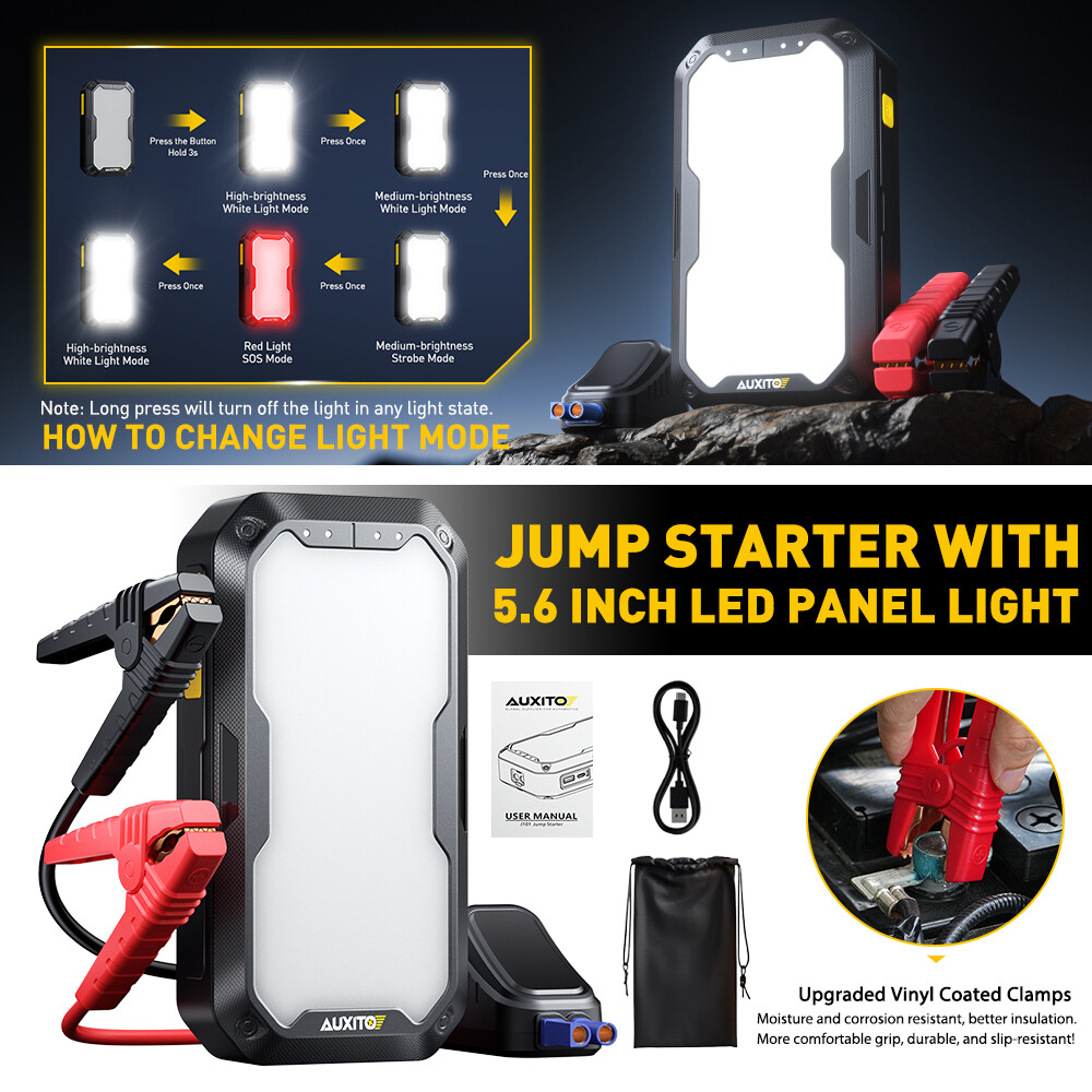 Multi-functional Emergency Power Start Supply Starting Portable Charging 12V M