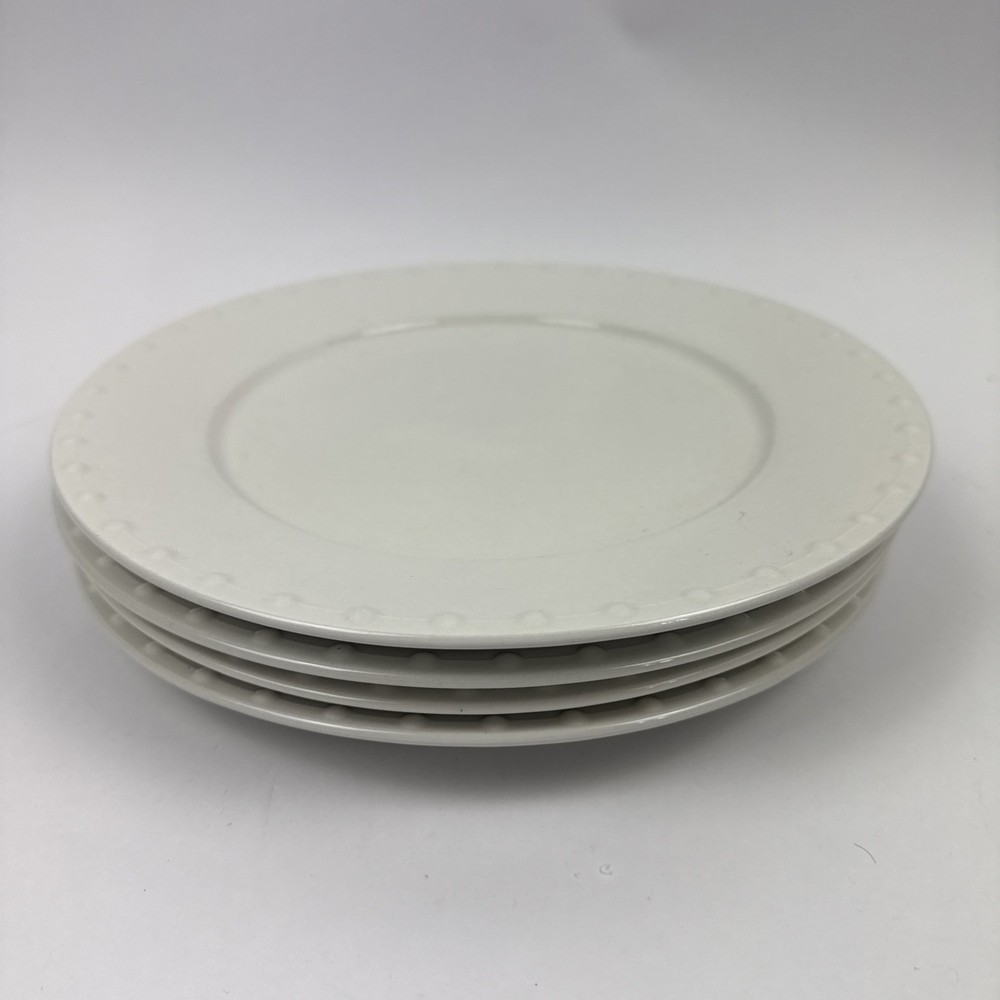 Evening pearl by Oneida dinner plates 10 3/4 set of four