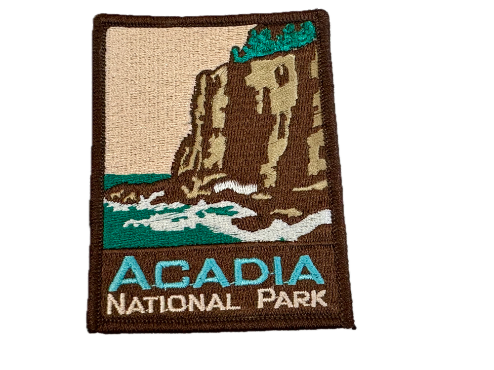 Acadia National Park Maine Mountain Wildlife Scenic Travel Souvenir Patch-image
