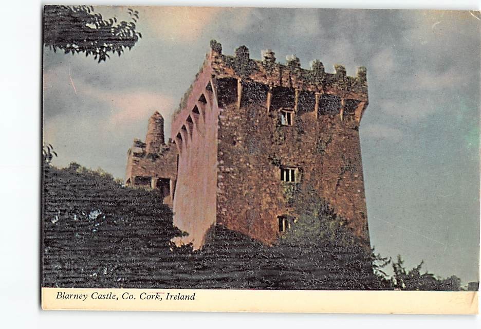 Postcard Blarney Castle Blarney Ireland