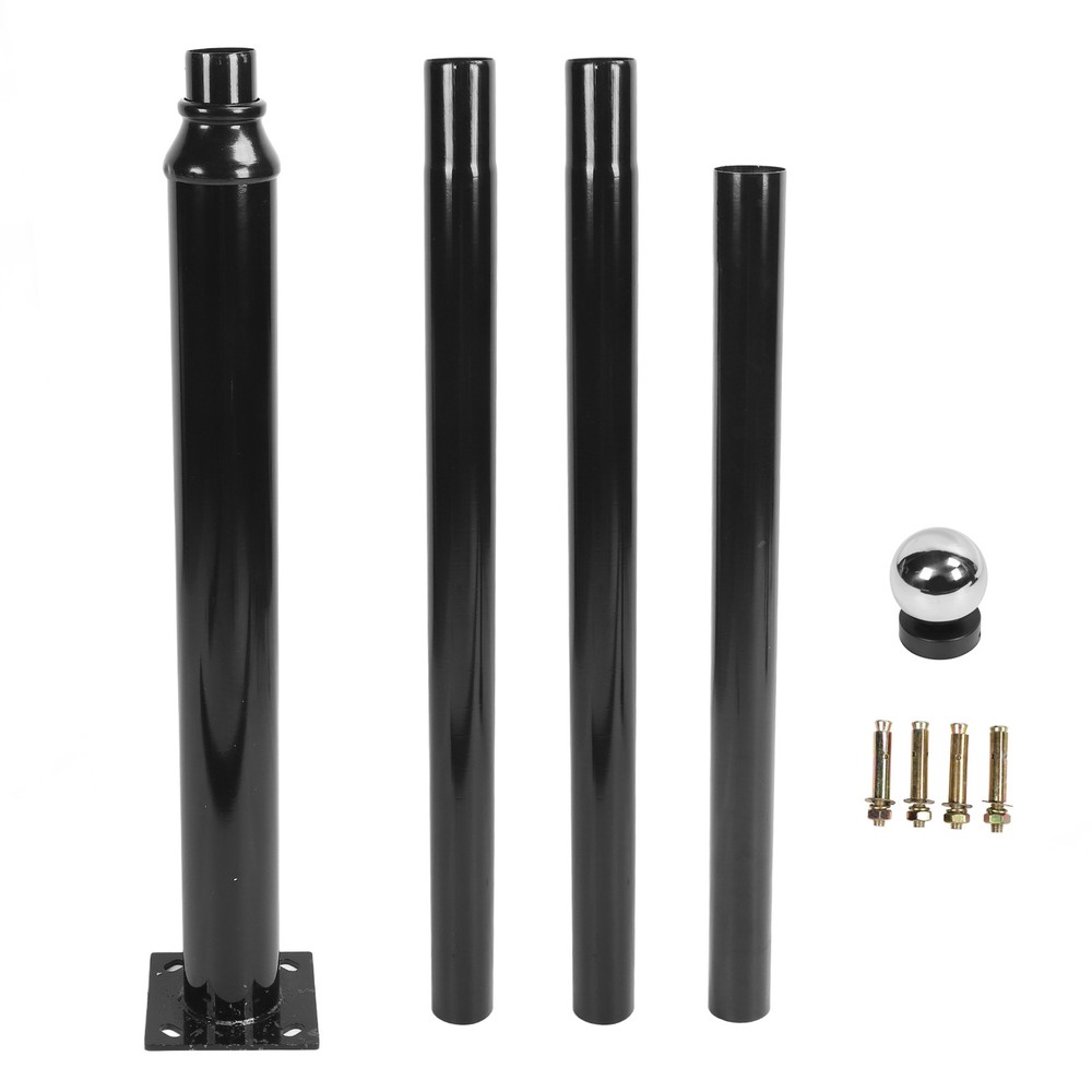 Commercial Solar Street Light Pole Outdoor Pole Dusk-to-Dawn Road Lamp Pole CSY