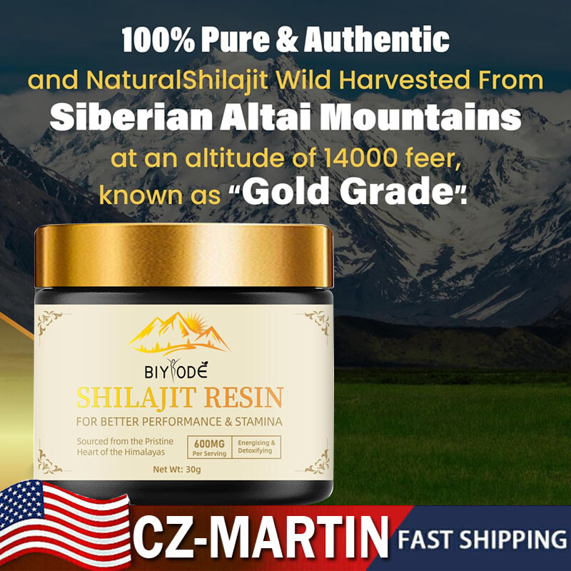 18000ft Himalayan Organic Pure Shilajit Soft Resin Potent Fulvic Acid Rich-image