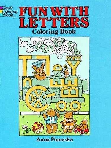 Fun with Letters Coloring Book (Dover Coloring Books) - Paperback - Acceptable r