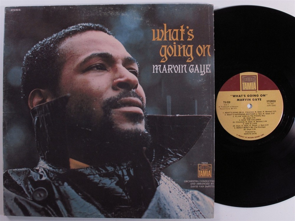 MARVIN GAYE What's Going On TAMLA LP gatefold d