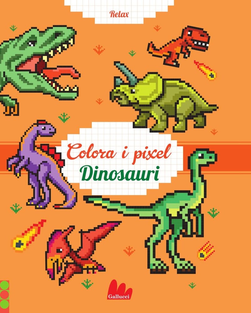 Eugénie Varone Dinosauri. Colora i pixel. Ediz. a colori (Paperback)Another great item from Rarewaves USA | Free delivery!