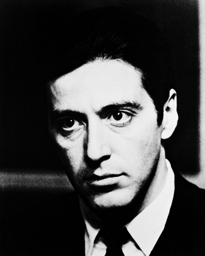Al Pacino Black and White Photo Wall Art Poster Print Decor