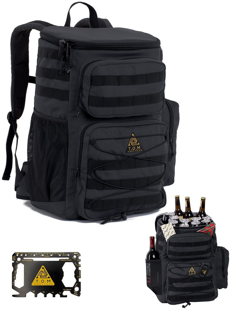 Tactical Insulated Cooler Backpack Heavy Duty Extra Large Leak Proof