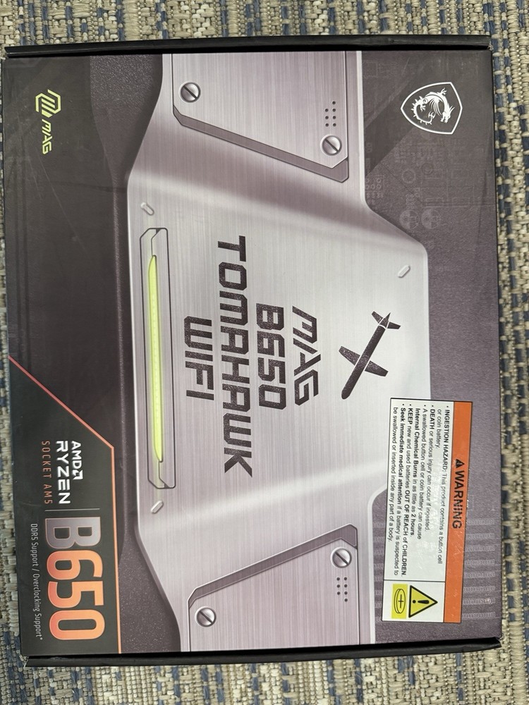 MSI MAG B650 TOMAHAWK WiFi AM5 ATX AMD Mainboard