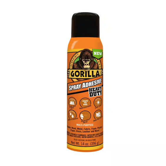 14 oz Spray Adhesive Multi-Purpose Glue Bonding Fabric Foam Wood