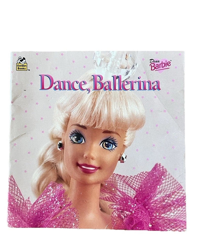 Dance, Ballerina – Dear Barbie Series Golden Book 1995 VTG Collectible PB