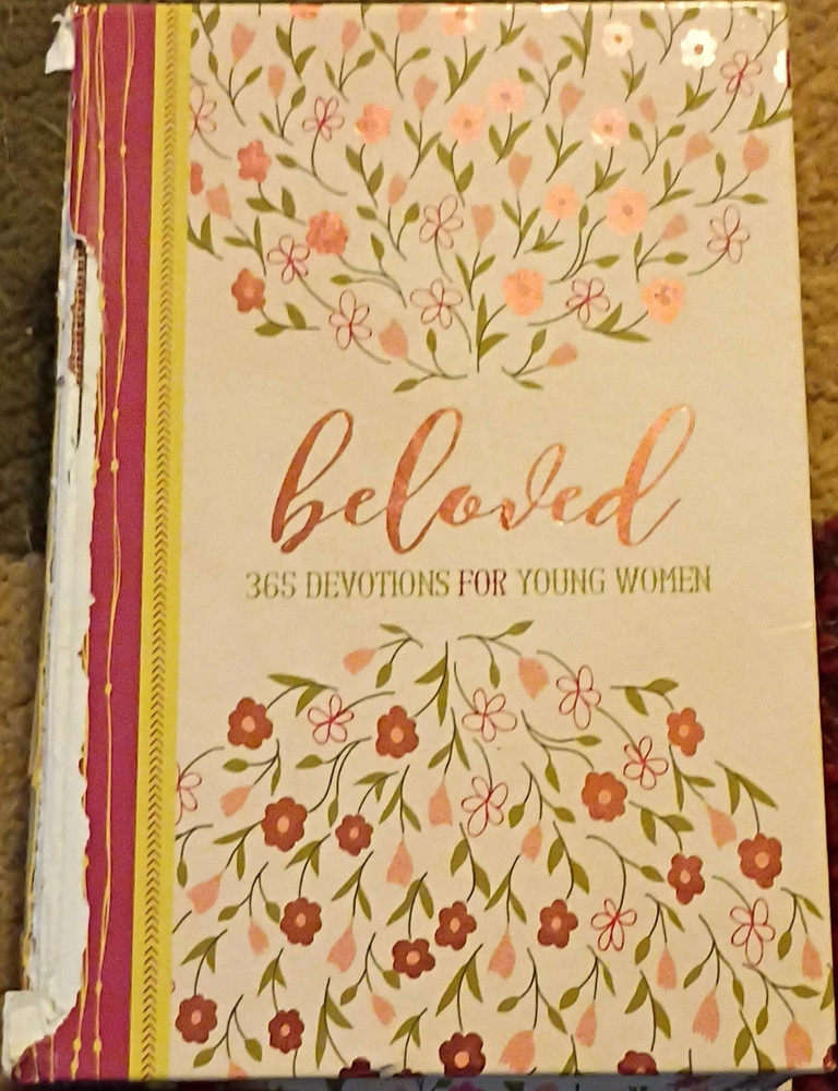Zondervan Beloved: 365 Devotions for Young Women Hardcover Christian Devotional