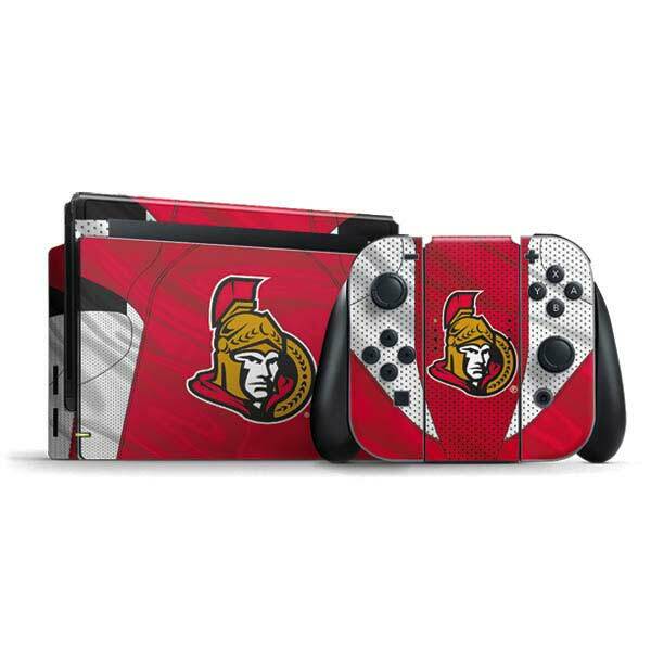 NHL Ottawa Senators Nintendo Switch Bundle Skin - Ottawa Senators Home Jersey