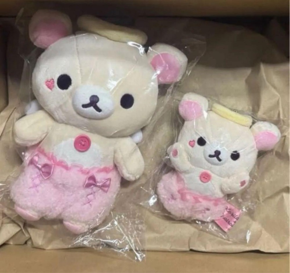 Korilakkuma Store Angel Korilakkuma 2-piece plush toy set #2a11d9