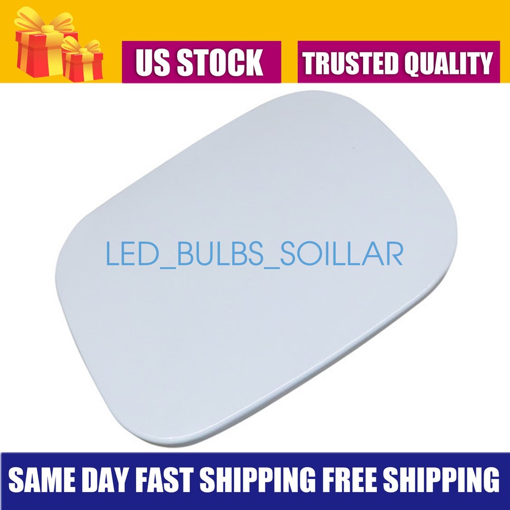 White Fuel Door Cover Compatible with 2006-2012 Toyota RAV4 OEM 7735042070