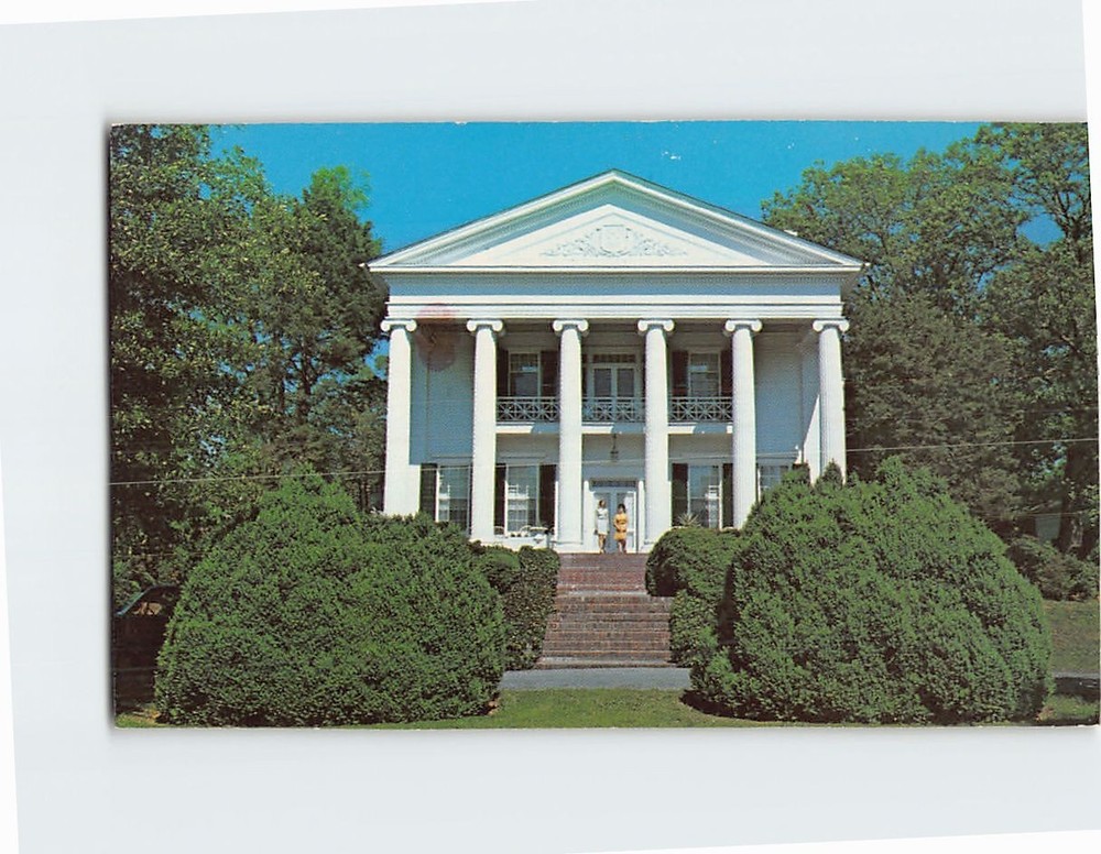 Postcard Oak Hill Mount Berry Georgia USA