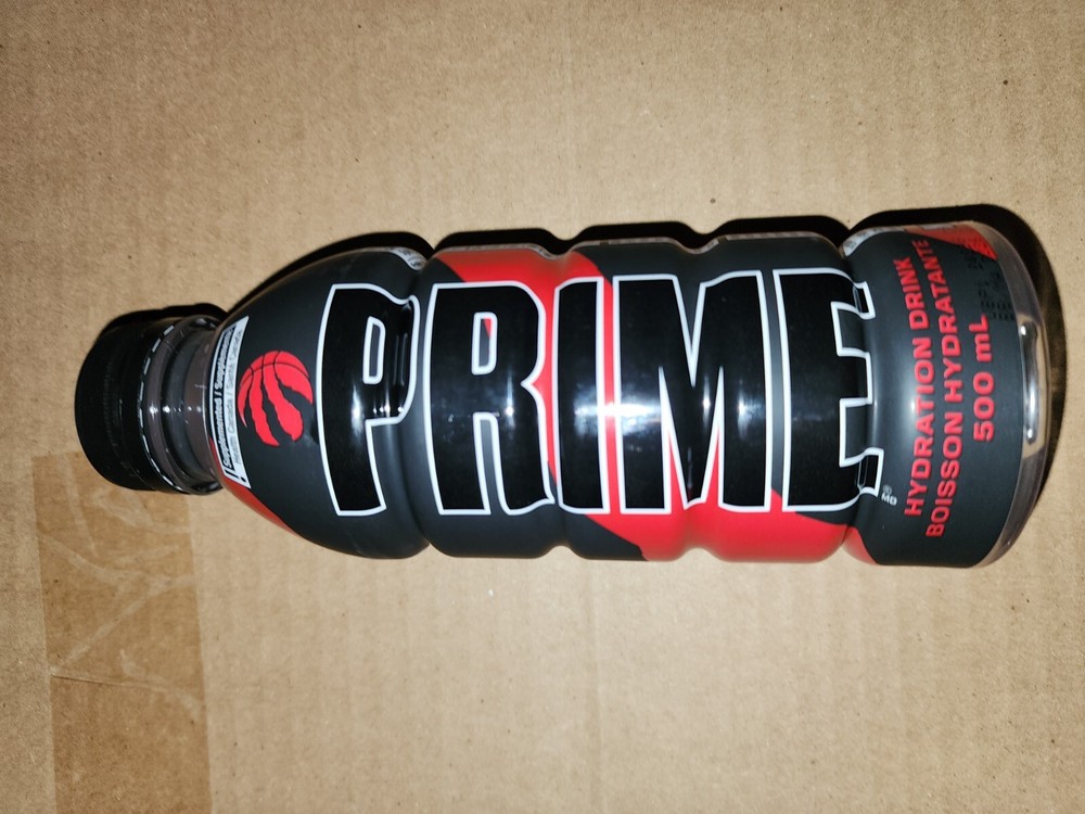 *NEW* Red & Black Toronto Raptors PRIME Hydration Drink | CANADA EXCLUSIVE