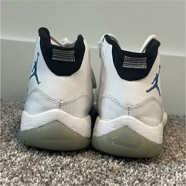 Jordan Air Jordan 11 Retro Legend Blue White Blue Men's High Top Basketball Sho…