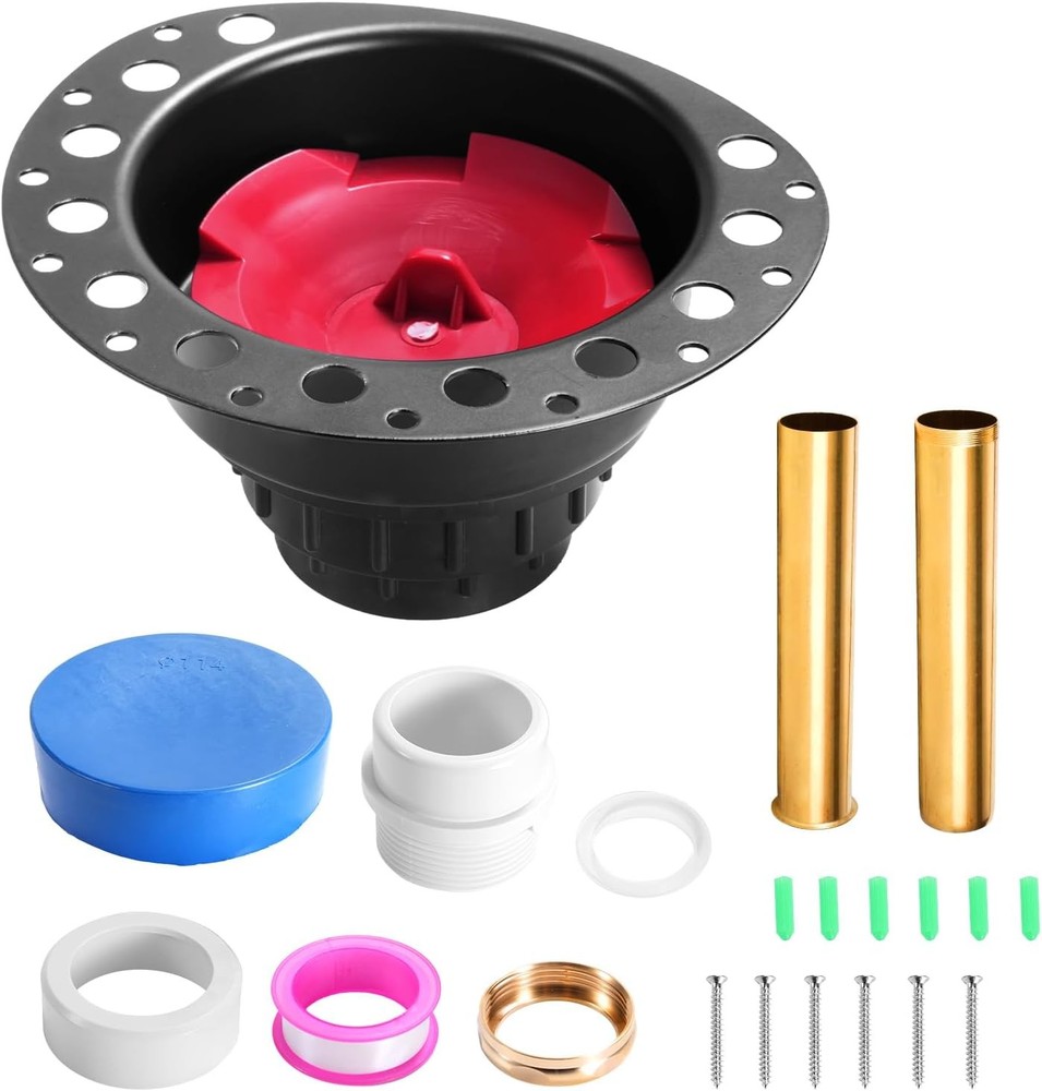 Freestanding Tub Drain Rough-in Kit, Bathtub Drain Kit with PVC Adapter