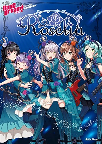 BanG Dream! Girls Band Party Official Score Roselia Sheet Music ... book form JP