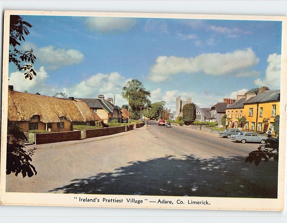 Postcard Irelands Prettiest Village Adare Ireland
