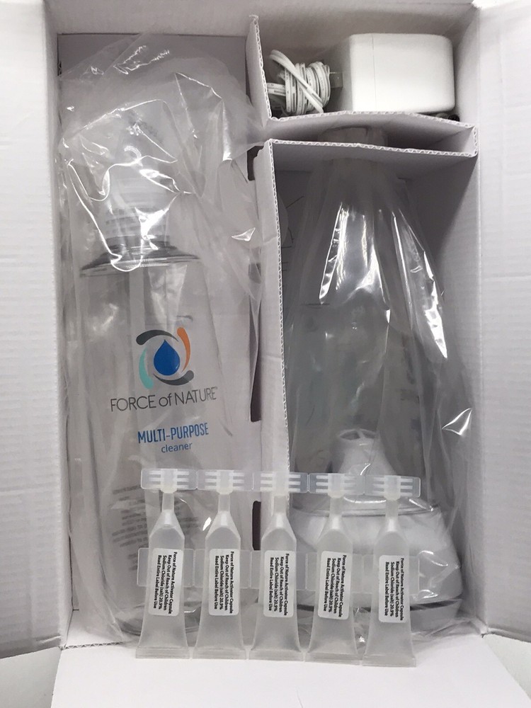 Force of Nature Multi-Purpose Cleaner, Disinfectant & Deodorizer Starter Kit