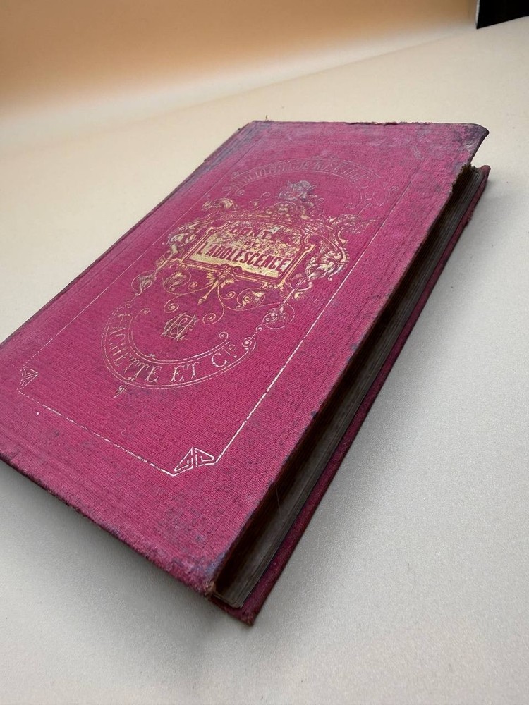 Contes de L'adolescence By Miss Edgeworth 1888 Hardcover HACHETTE Vintage