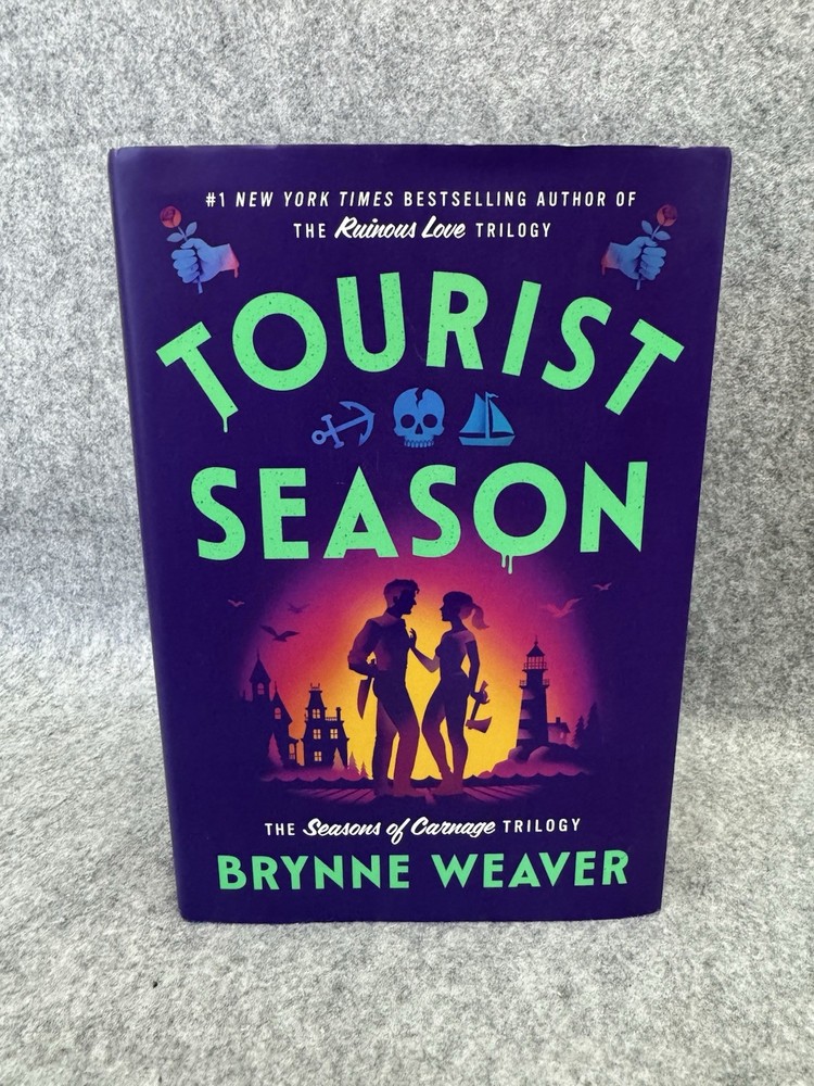 Tourist Season 2025 HC 1st Ed Brynne Weaver Sprayed Edges DJ