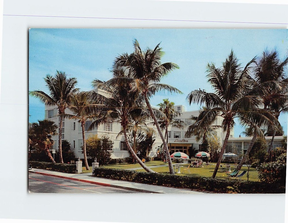 Postcard The Carlton of Palm Beach Florida USA