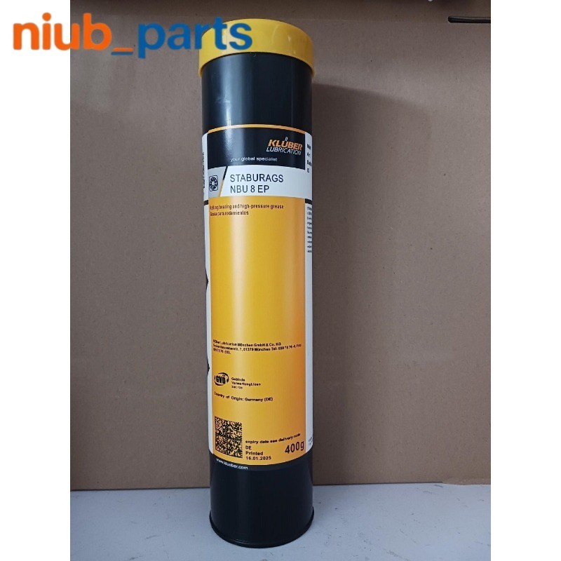 NEW KLUBER Staburags NBU 8 EP Grease 400g ( 14.1 oz) 8EP in cartridge free ship